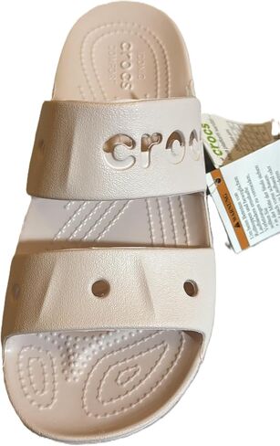 Crocs Womens Baya Platform Glitter Sandal WHI Sandal, White, Women US 7, (5UK) in Saudi Arabia