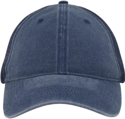 Vintage Distressed Soft Trucker Hat – M/L/XL/XXL Multiple Sizes Unstructured Mesh Back Snapback Baseball Cap for Men Women in Saudi Arabia