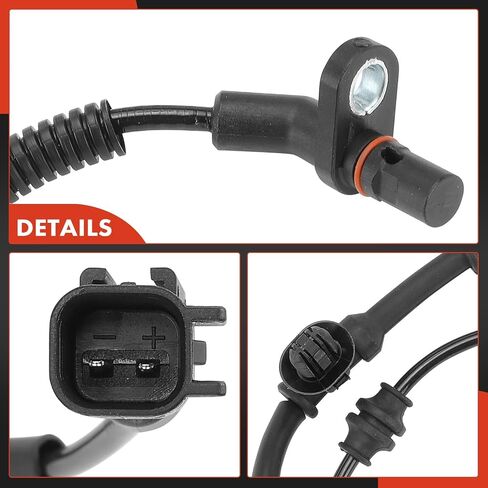A-Premium Front ABS Wheel Speed Sensor Compatible with Ram 1500 2019 2020 2021 2022 2023 - Front Driver or Passenger Side in Saudi Arabia