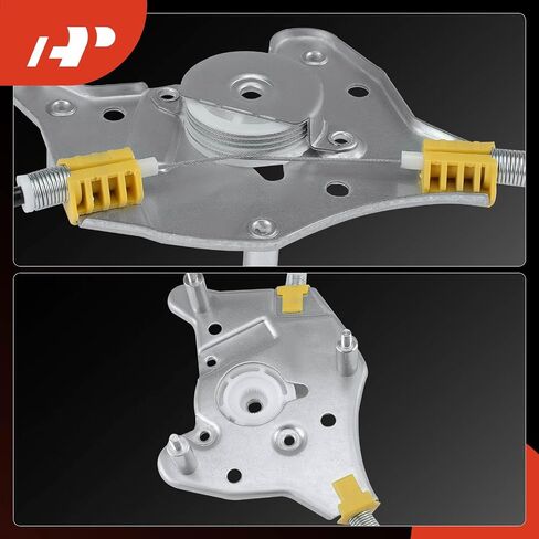 A-Premium Electric Power Window Regulator Without Motor Compatible with Hyundai Accent 2000-2005 Hatchback, Front Left Driver Side in Saudi Arabia