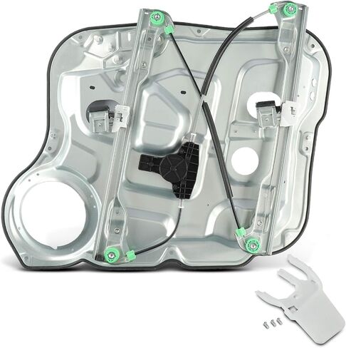 A-Premium Electric Power Window Regulator with Motor Compatible with Hyundai Santa Fe 2007 2008 2009 Sport Utility, Front Left Driver Side in Saudi Arabia