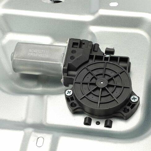 A-Premium Electric Power Window Regulator with Motor Compatible with Hyundai Santa Fe 2007 2008 2009 Sport Utility, Front Left Driver Side in Saudi Arabia