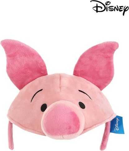Disney Winnie the Pooh Piglet Plush Headband - Embroidered Ears and Snout, Officially Licensed in Saudi Arabia