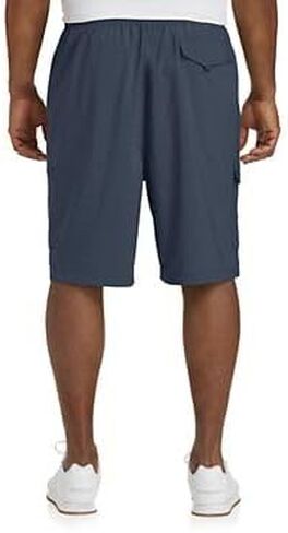 Reebok Big and Tall Performance Ripstop Cargo Shorts Navy 3XL in Saudi Arabia