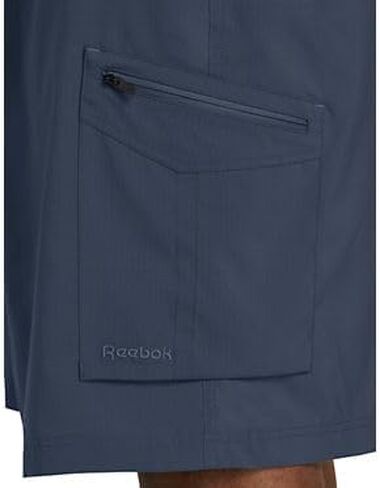 Reebok Big and Tall Performance Ripstop Cargo Shorts Navy 3XL in Saudi Arabia