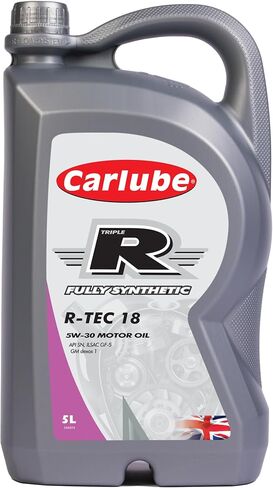 Triple R R-TEC 18 5W-30 API ، ILSAC ، GM ، زيت محرك المحرك الاصطناعي بالكامل ، 169 أوقية in Saudi Arabia
