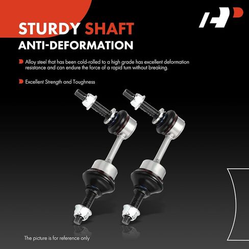 A-Premium 2 X Front Sway Bar Links Bar Bar Bar ، متوافقة مع شيفروليه سيلفرادو 1500 2019-2023 ، سيلفرادو 1500 Ltd 2022 & GMC Sierra 1500 2019-2023 ، GMC Sierra 1500 Limited 2022 in Saudi Arabia