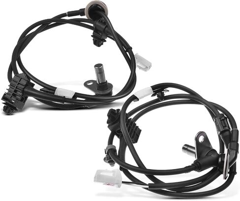 A-Premium ABS Wheel Speed Sensors Compatible with Mazda Models - CX-9 2007-2008/2011-2015, AWD - Rear Driver and Passenger Side, 2-PC Set, Replace# L2144372YF, L2144371YF in Saudi Arabia