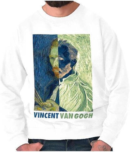 Brisco Brands Vincent Van Gogh Self Portrait Art Shirtshirt للرجال أو النساء in Saudi Arabia