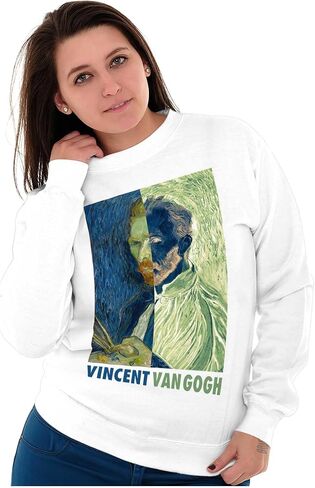 Brisco Brands Vincent Van Gogh Self Portrait Art Shirtshirt للرجال أو النساء in Saudi Arabia
