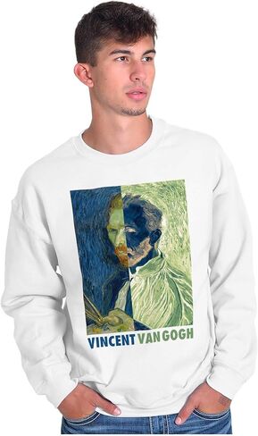 Brisco Brands Vincent Van Gogh Self Portrait Art Shirtshirt للرجال أو النساء in Saudi Arabia