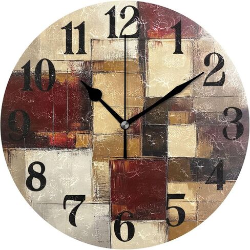 beige و burgundy clocks clocks clock لغرفة المعيش in Kuwait