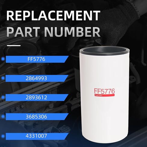 FF5776 Fuel Filter, Fits for Cummins 2010 ISX Engines 11.9L, 15L and 16L#OE FF5776 2864993 2893612 3685306 4331007 in Saudi Arabia