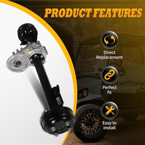 73500-G01 Rear Axle Assembly Compatible with 1994-1999 Medalist 1998-2001 Workhorse 800 73500G01 in Saudi Arabia