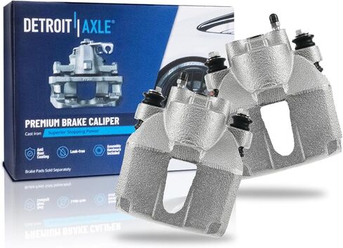 Detroit Axle-الفرجار الخلفي للفرامل لـ Ford Expedition F-150 F-250 ، Lincoln Town Car Blackwood Navigator [من أجل جبل الخلفي] ، استبدال مجموعة الفرجار بالقرص in Saudi Arabia