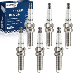 Iridium Platinum Spark Plugs 6 Pack 95350 Dilzkr7b11g متوافق مع Acura MDX TLX RLX 2014 2015 2015 2017 2018 2019 2020 & Honda Odyssey Pilot Passport Ridgeline 2017 2018 2019 2020 V6 3.5L in Kuwait