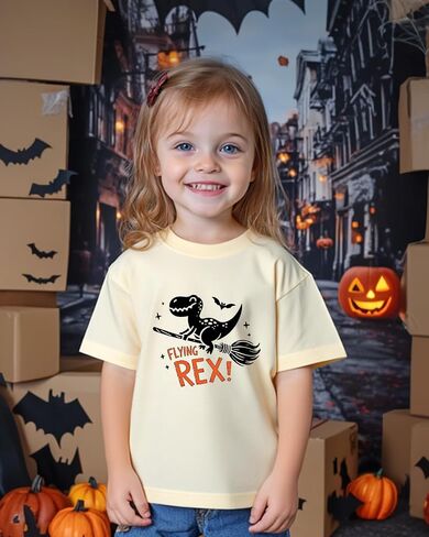 Halloween Shirts for Kids Boys Girls Toddler Halloween Shirt Pumpkin Shirts Ghost Clothes Short Cotton Sleeve Tee 2T-8Y in Kuwait