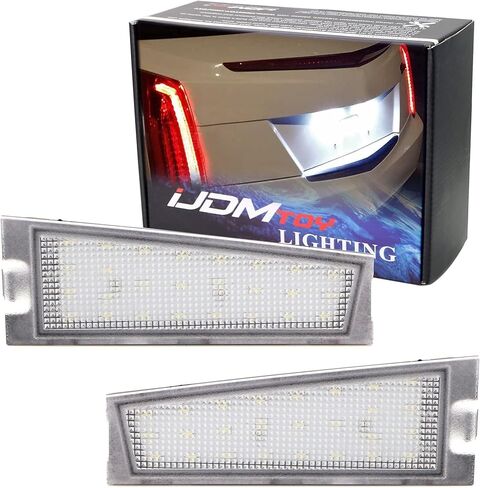 Ijdmtoy OEM-FIT 3W Full LED LED LECK KIT متوافقة مع 2008-2010 CADILLAC CTS-V Sedan ، مدعوم من الثنائيات ذات الصمام الأبيض 18-SMD XENON in Saudi Arabia