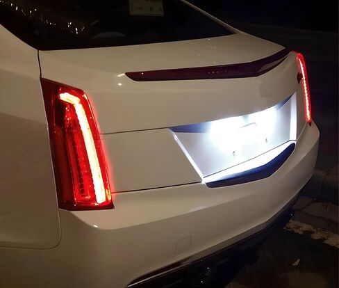 Ijdmtoy OEM-FIT 3W Full LED LED LECK KIT متوافقة مع 2008-2010 CADILLAC CTS-V Sedan ، مدعوم من الثنائيات ذات الصمام الأبيض 18-SMD XENON in Saudi Arabia