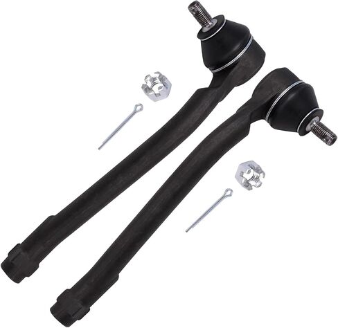 Detroit Axle-أمامي 2PC TIE RODS لـ 07-12 HYUNDAI ELANTRA ، 10-13 KIA FORTE ، 10-16 FORTE KOUP ، 2 Supension TIE ROD نهايات 2007 2008 2008 2010 2012 2014 2014 2015 2015 استبدال in Saudi Arabia