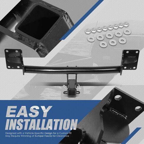Auto Dynasty 2 Inches Class 3 Trailer Hitch Receiver Compatible with BMW X6 X5 14-19 in Saudi Arabia