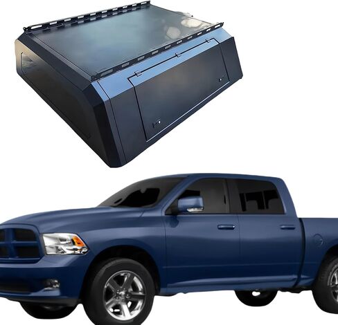 4x4 شاحنة مظلة Hardtop Hardtop المتوافقة مع Dodge RAM 1500 - طرازات طرازات Double Cab Steel Pickup Truck in Saudi Arabia