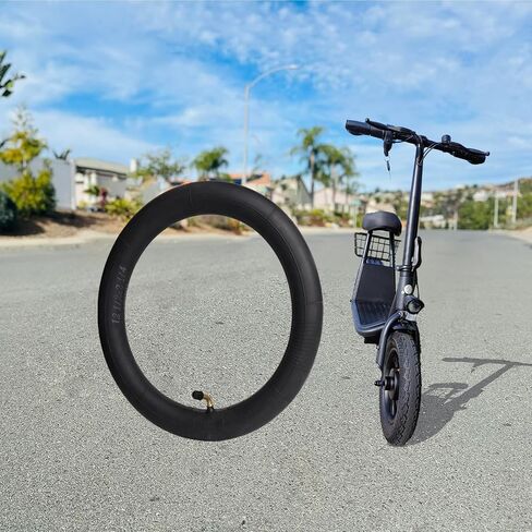 2Pcs 12 1/2 x 2 1/4 Inner Tube with CR202 Valve Stem Compatible with 12x2.125 12.5 x 2.25 Most Electric Bike/Bike/Scooter, 12" Heavy Duty Bike Tube with 47pc Reflective Stickers, 2 Tire Levers in Kuwait