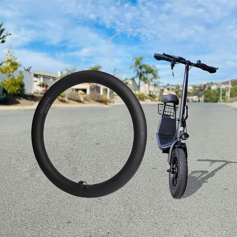 2Pcs 12 1/2 x 2 1/4 Inner Tube with CR202 Valve Stem Compatible with 12x2.125 12.5 x 2.25 Most Electric Bike/Bike/Scooter, 12" Heavy Duty Bike Tube with 47pc Reflective Stickers, 2 Tire Levers in Kuwait