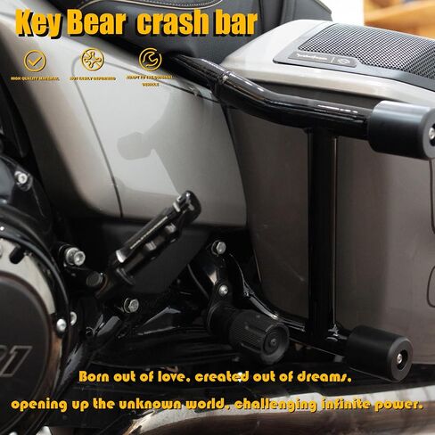 استبدال Harley Davidson دعم Crash Bar (الجزء الخلفي) لجلد Road Glide/CVO Road Glide/CVO Road Glide ST in Kuwait
