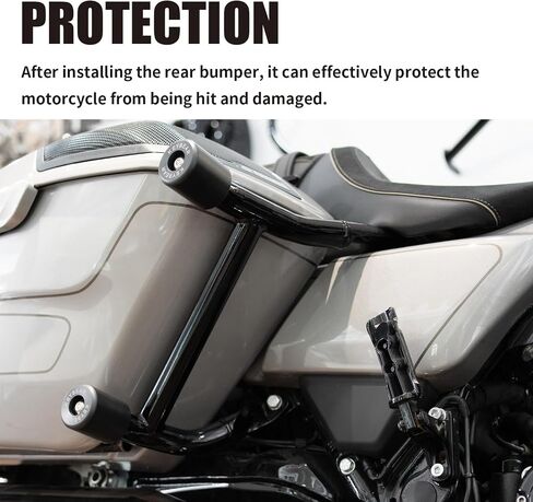 استبدال Harley Davidson دعم Crash Bar (الجزء الخلفي) لجلد Road Glide/CVO Road Glide/CVO Road Glide ST in Kuwait
