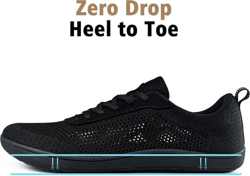 Women's Barefoot Walking Shoes Wide Toe Box | Zero Drop | Breathable Mesh Upper | Comfort Minimalist Design | for Travel, Hiking, Daily Use in Saudi Arabia