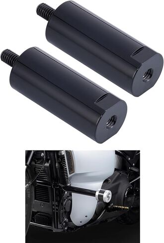 أنبوب امتداد حارس المحرك لـ Advanblack Harley Low Rider Flat Engine Guard Bar in Saudi Arabia