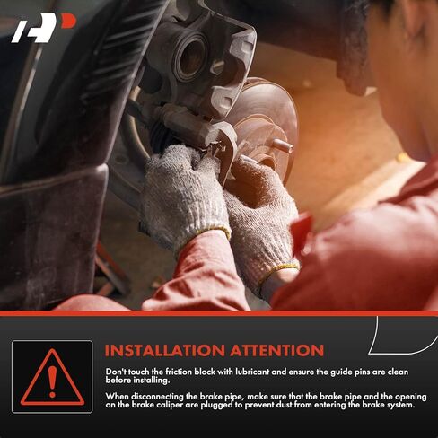 A-Premium Disc-Disc Paripers Assembly مع قوس متوافق مع Hyundai Accent 2000-2005 ، Excel 1990-1994 ، Scoupe 1991/19995 & Mitsubishi Precis-Driver Pronts Side و Pressenger ، 2 PCS in Kuwait