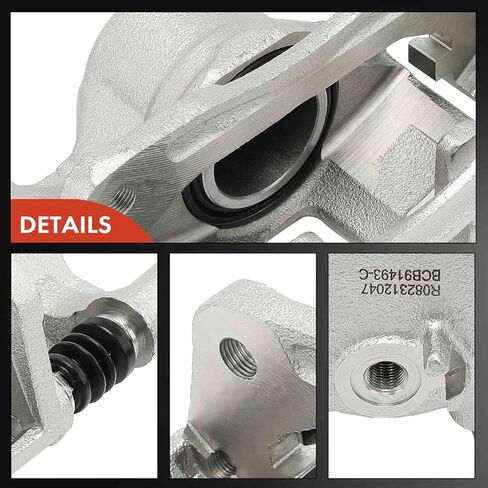 A-Premium Disc-Disc Paripers Assembly مع قوس متوافق مع Hyundai Accent 2000-2005 ، Excel 1990-1994 ، Scoupe 1991/19995 & Mitsubishi Precis-Driver Pronts Side و Pressenger ، 2 PCS in Kuwait