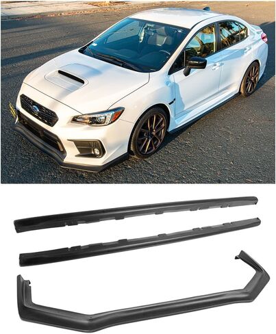 استبدال لعام 2018-2021 سوبارو WRX & STI JDM chargespeed Style Pritfle Lip Spinting and Side Chains Rocker Panel (ألياف الكربون) in Saudi Arabia