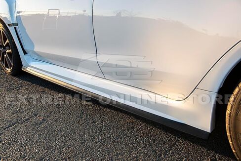 استبدال لعام 2018-2021 سوبارو WRX & STI JDM chargespeed Style Pritfle Lip Spinting and Side Chains Rocker Panel (ألياف الكربون) in Saudi Arabia