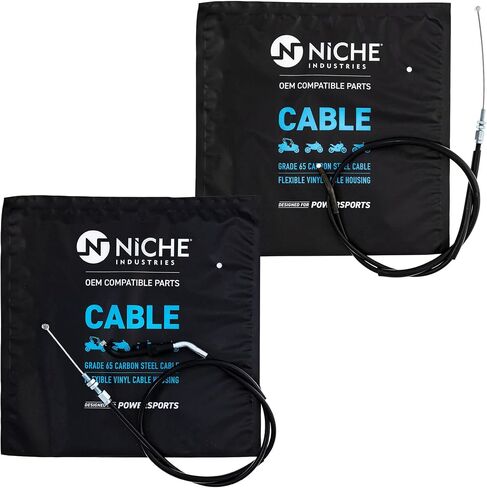 NICHE Push Pull Throttle Cable Set for Kawasaki Concours 1000 ZG1000 54012-0016 54012-0063 in Saudi Arabia