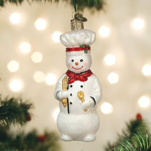 Old World Christmas Snowman Chef in Saudi Arabia