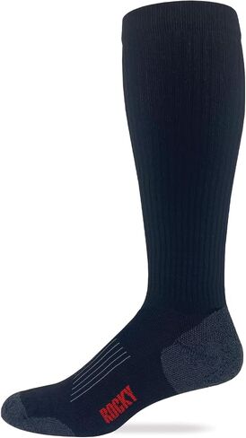 Rocky Mens Ultra Dri Compression Tall Boot Socks 1 Pair Pack in Saudi Arabia