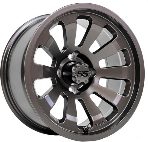 TREX 14 "Orion Matte Bronze Wheels مع 205/30-14" إطارات نقطة منخفضة (مجموعة من 4) (العروات القياسية 1/2 × 20) in Kuwait