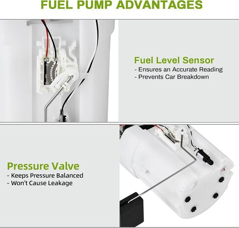 AutoSaver88 مضخة الوقود متوافقة مع 2004-2007 Chevy Avalanche 1500/Suburban 1500/Cadillac Escalade/GMC Yukon XL 1500 5.3L 6.0L 6.2L (تشمل 2007 شيفروليه أفالانش ، مع محركات البنزين فقط) in Saudi Arabia
