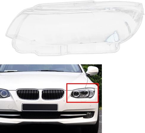 CHCURY1 Left Clear Clear Lens Cover Cover Presention Shell Presentive for BMW 3 Series E92 E93 Coupe Convertible 2010 2011 2012 2013 in Saudi Arabia