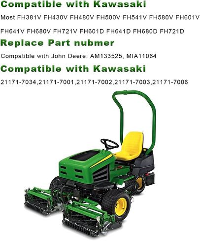 jdmon متوافق مع ملف الاشتعال Kawasaki FH381V FH430V FH480V FH500V FH541V FH580V 21171-7034 21171-7001 21171-7007 JOHN DEERE AM133525 MIA11064 2 PACK in Saudi Arabia
