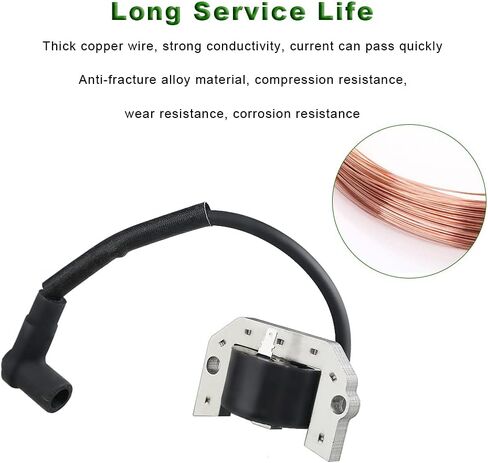 jdmon متوافق مع ملف الاشتعال Kawasaki FH381V FH430V FH480V FH500V FH541V FH580V 21171-7034 21171-7001 21171-7007 JOHN DEERE AM133525 MIA11064 2 PACK in Saudi Arabia