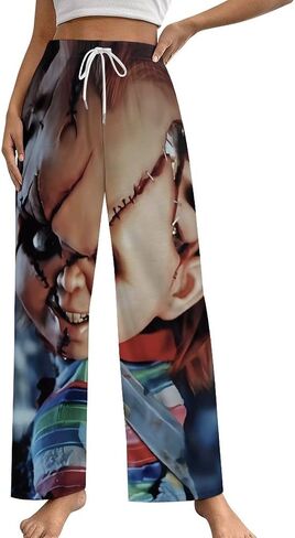 Zhangxm Pajama Pants Chucky Pajama Pants for Womens Pajama Pants Bottoms in Saudi Arabia