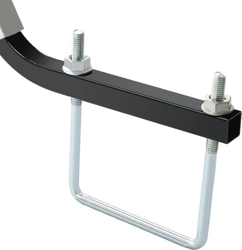 HECASA 48" Clothesline 4" Square RV Bumpers Mounted Fit RV Camper Travel Trailer Powder Coated Aluminum Clothes Line in Saudi Arabia