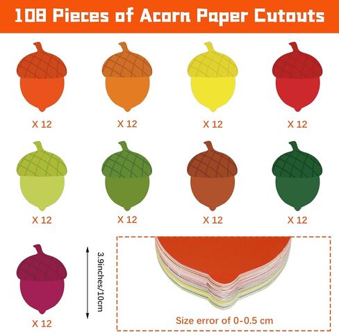 Geyee 108 Pcs Frog Cutouts Paper Classroom Bulletin Board Decorations Assorted Color Frog Name Tags Die Cuts for DIY Kids Projects Craft School Office Party Supplies (Green) in Saudi Arabia