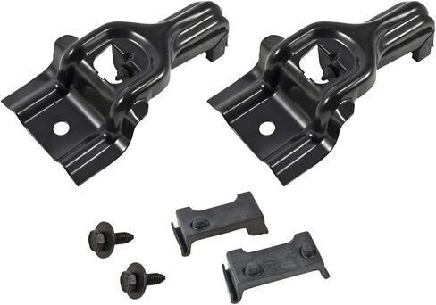1983-1993 Mustang 5.0 Radiator Upper Mounting Brackets with Rubber Insulators in Saudi Arabia