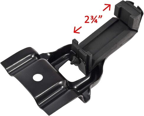 1983-1993 Mustang 5.0 Radiator Upper Mounting Brackets with Rubber Insulators in Saudi Arabia