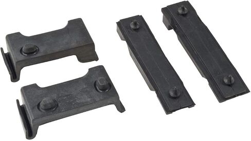 1983-1993 Mustang 5.0 Radiator Upper Mounting Brackets with Rubber Insulators in Saudi Arabia